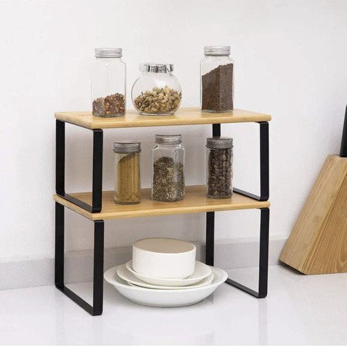 Ruhhy Ruhhy Bambus Tischspiel Basis 33.5x19.5cm 2 Stück Beige
