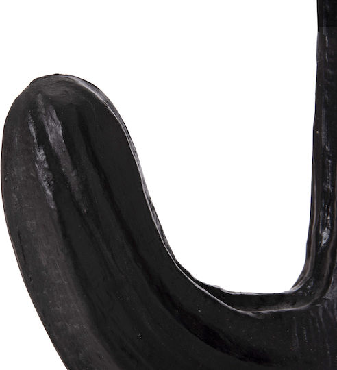 Homemarkt Decorative Floor Cactus Cactus Hm4386.01s Plaster Black 42x30x74cm