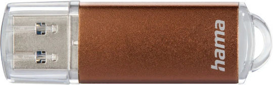 Hama Laeta 124002 Usb Memory 16gb Usb 3.0 Brown