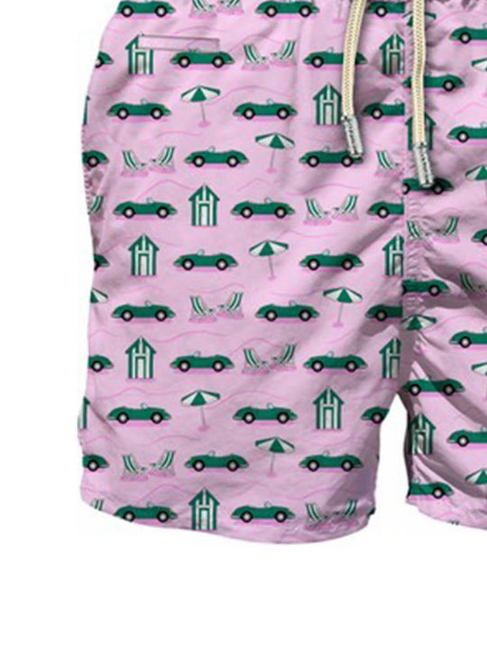 Lighting Micro Men's Swimwear Shorts Pink