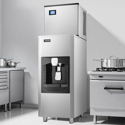Vevor Ice Dispenser with Daily Production 136kg & Storage Capacity 80kg
