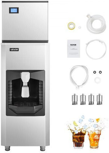 Vevor Ice Dispenser with Daily Production 136kg & Storage Capacity 80kg