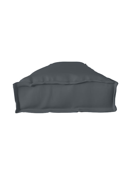 vidaXL Wasserdichtes Sitzbank-Kissen Für Paletten Anthrazit 2Stück 40x200cm