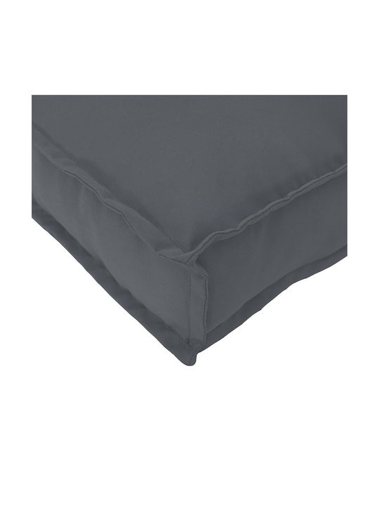 vidaXL Wasserdichtes Sitzbank-Kissen Für Paletten Anthrazit 2Stück 40x200cm