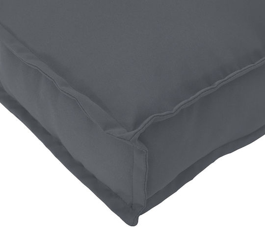 vidaXL Wasserdichtes Sitzbank-Kissen Für Paletten Anthrazit 2Stück 40x200cm