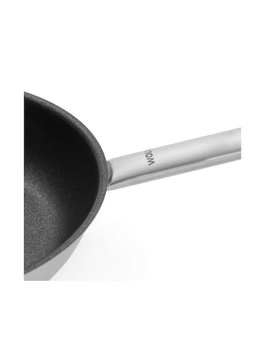 Woll Pan made of Stainless Steel with Non-Stick Coating 24cm