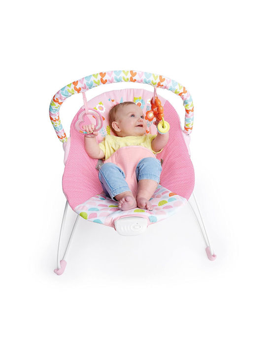 Bright Starts Manual Baby Relax Fanciful Fantasy Pink