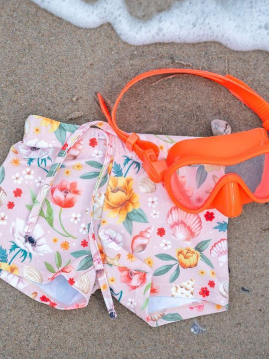 Filibabba Kids Swimwear Swim Shorts Ocean Blossom