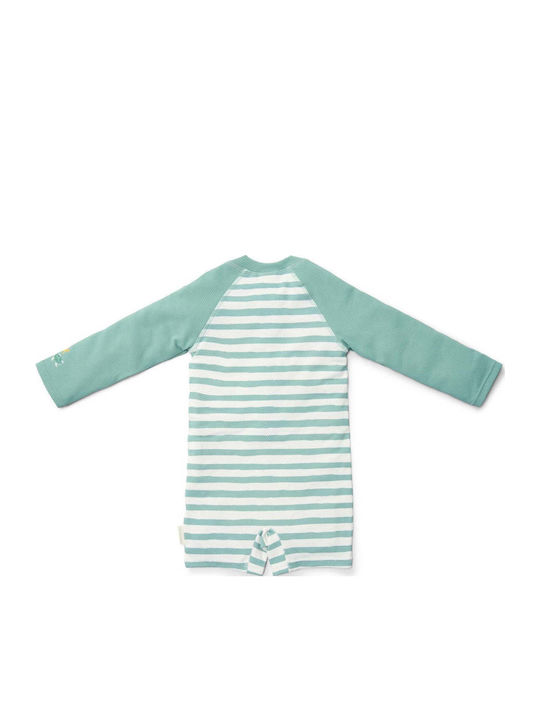 Little Dutch Παιδικό Μαγιό Ολόσωμο με Μακρύ Μανίκι Surf Blue