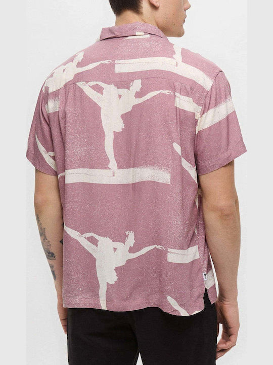 Jacques Woven T-shirt Mauve