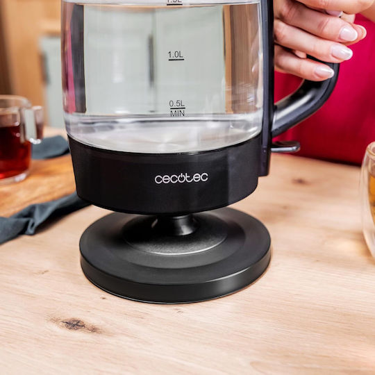 Cecotec Thermosense Βραστήρας 1.7lt 2200W Μαύρος