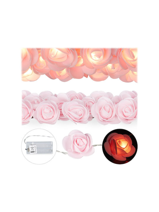 Relaxdays Γιρλάντα Φωτισμού LED 3.3m με 20 Λάμπες