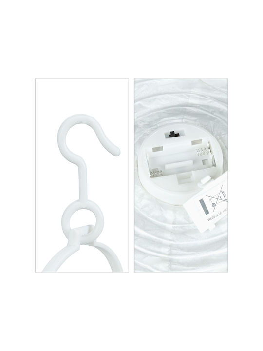 Relaxdays Decorative Lamp White
