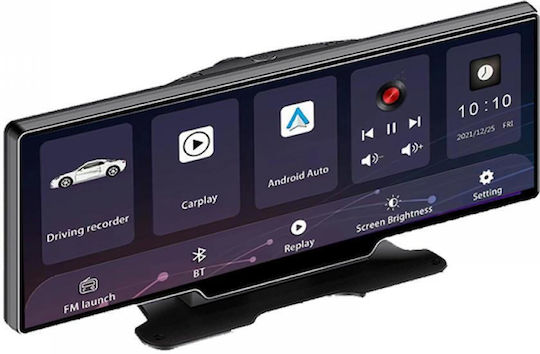10.26" Touch Screen Multimedia for Car Dashboard with Apple CarPlay Android Auto Bluetooth GPS