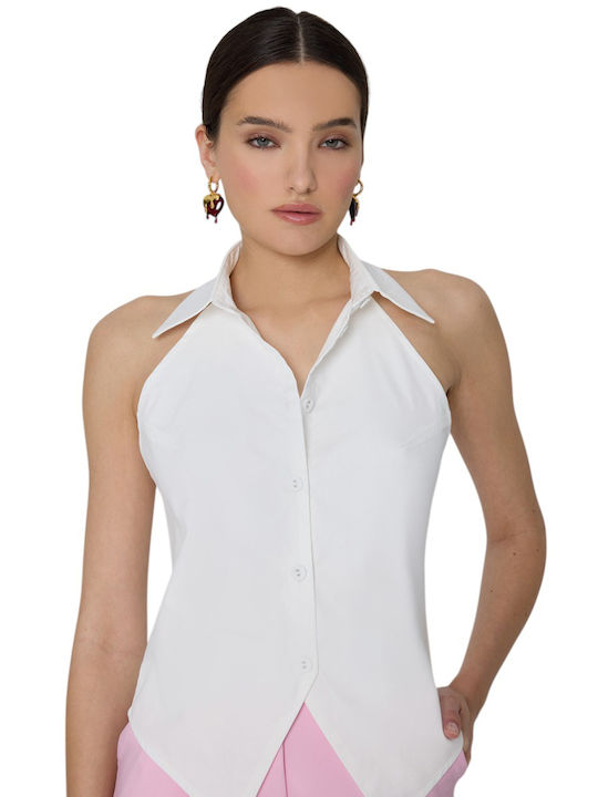 Xaris Γυναικεία Αθλητική Μπλούζα White