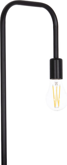 HomeMarkt Kramer Φωτιστικό Δαπέδου Υ169xΜ24εκ. με Ντουί για Λαμπτήρα E27 Μαύρο
