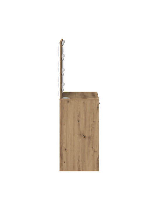 Тоалетна за грим Walnut с Огледало 50x41x135бр