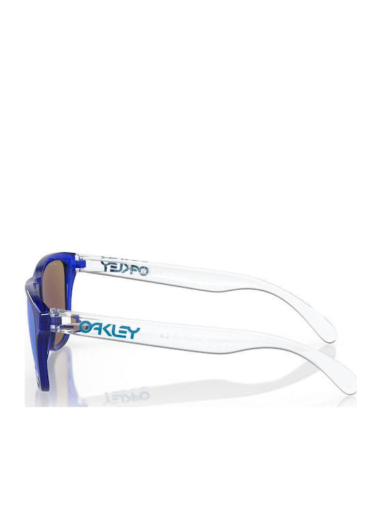 Oakley Kinder-Sonnenbrillen mit Blauem Spiegelglas OA9006-34