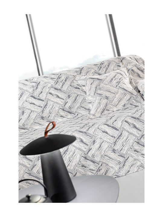 Guy Laroche Ριχτάρι Πολυθρόνας Chenille 180x145εκ. Smoke