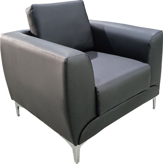 Bergère 89x81x81cm Black