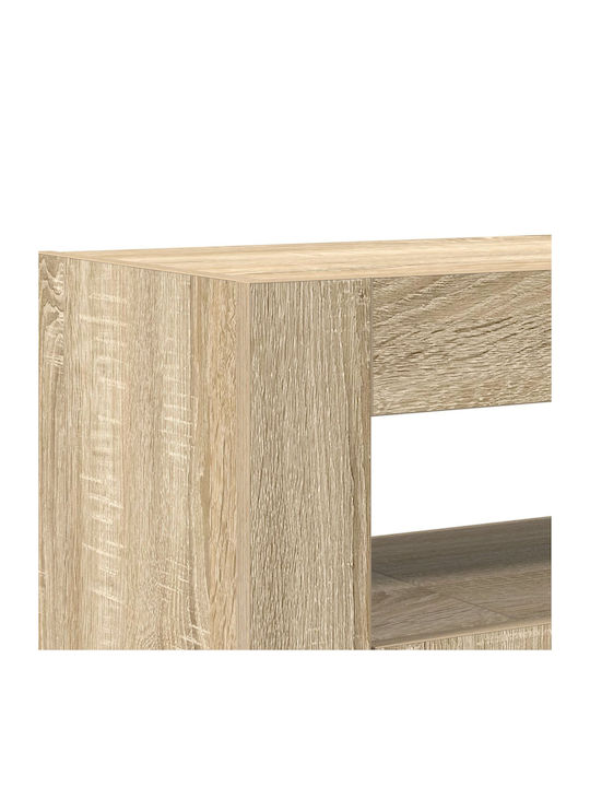 Bufet Dulap Sonoma Engineered Wood Brown 116x30x75cm