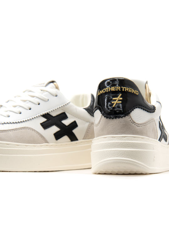 Sneakers Γκρι-λευκο-μαυρο
