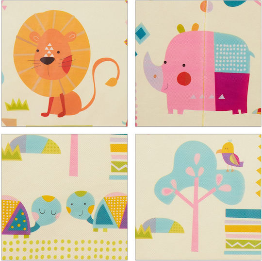 Relaxdays Children's Folding Storage Box made of Fabric 36x60.5x30.5cm 1pcs