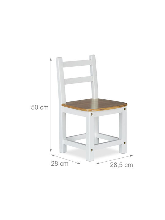 Scaun Albă 50x28.5x28buc 1buc