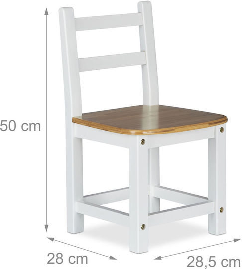 Scaun Albă 50x28.5x28buc 1buc