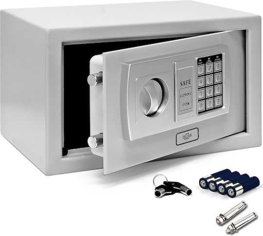 Deuba Seif cu Blocare Digitală și Cheie cu Dimensiunile L31xW20xH20cm cu Greutatea 4.3kg 100126