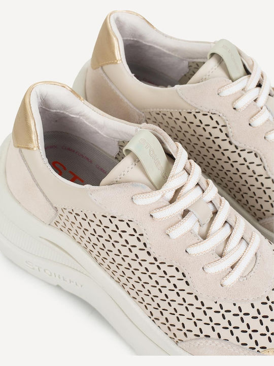 Γυναικεία Sneakers Birch White / Goat Brown