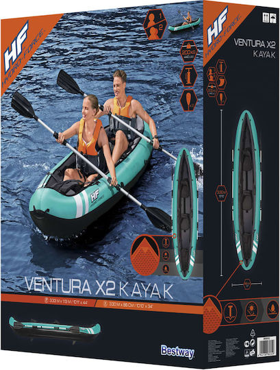 Bestway Hydro-force Sea Kayak 2 People Silver 92919