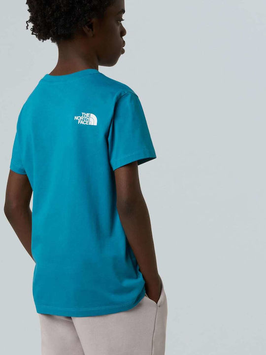 Kids' T-shirt Turquoise Easy