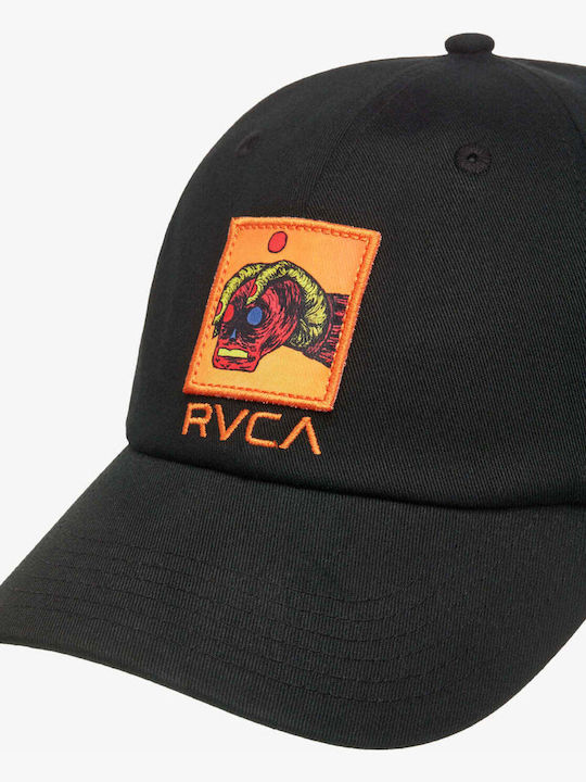 Rvca Superblast Snapback Cap Black Evyha03008-blk
