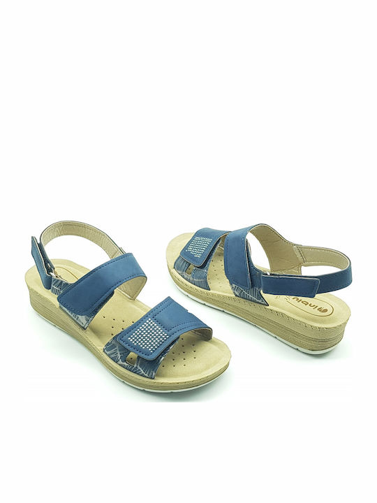 Women's Platform Shoes Blue