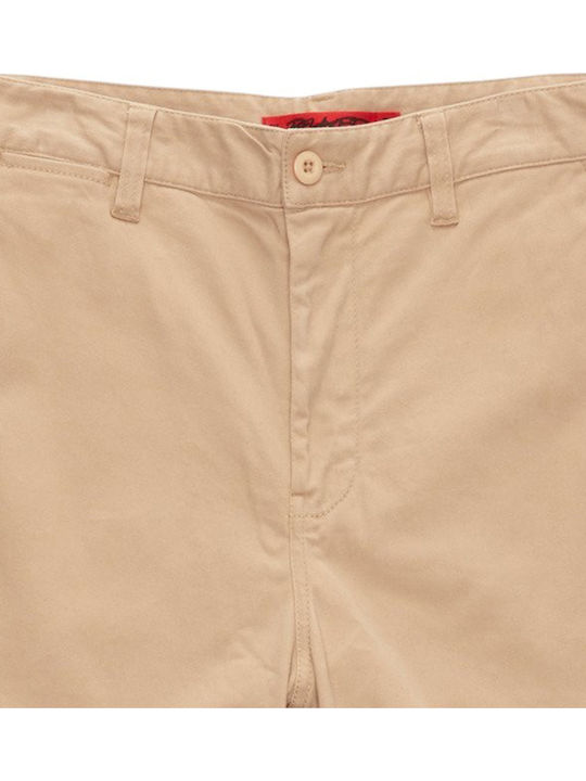 Worker Ανδρική Βερμούδα Chino Beige