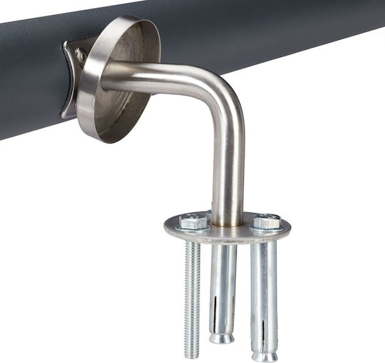 Aluminium-Balustrade Relaxdays Anthrazit 150 cm