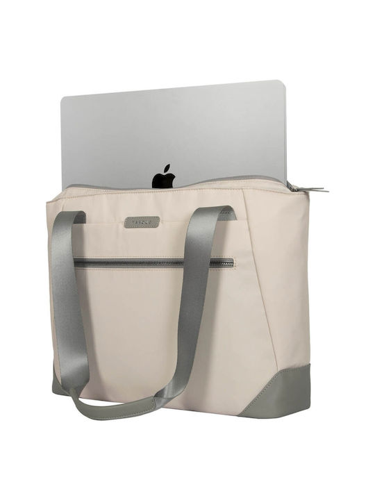Targus Αδιάβροχη Τσάντα Ώμου / Χειρός για Laptop 16" σε Μπεζ χρώμα 1659687