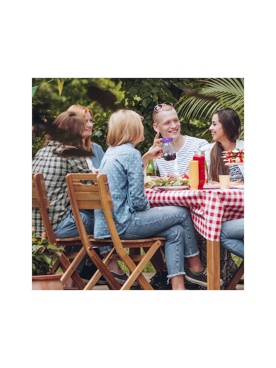 Relaxdays Set de pahare Cocteiluri / pentru apa din Sticlă cu pai 400ml 8buc