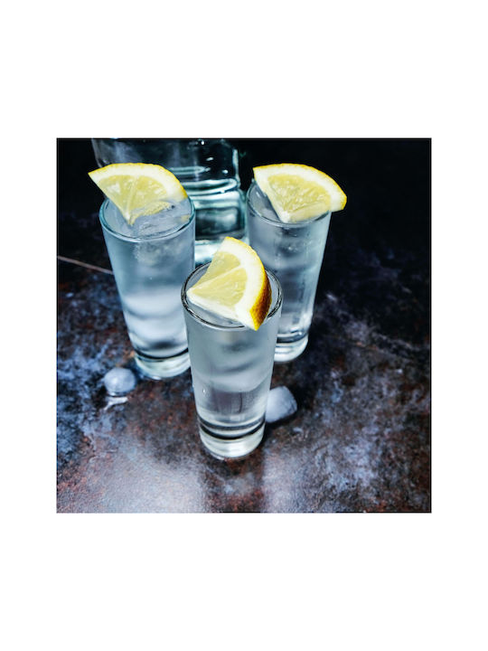 Relaxdays Σφηνοπότηρα από Γυαλί 60ml 6τμχ
