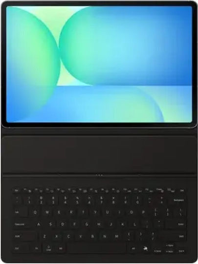 Samsung Flip Cover Durable With Keyboard In English US Black (Galaxy Tab S10 FE+ / Galaxy Tab S10 FE)
