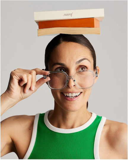 Izipizi Women's Reading Glasses +2.00 in Transparent color