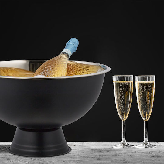 Relaxdays Einfache Champagners mit Abmessungen 23.5x40cm Black