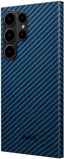 Nekit Задна корица Aramid Fiber 1мм Син (Galaxy S23 Ultra)