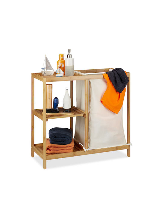 Relaxdays Καλάθι Απλύτων Υφασμάτινο 44lt 65x68x33cm Μπεζ Relaxdays Καλάθι Απλύτων Υφασμάτινο 44lt 65x68x33cm Μπεζ