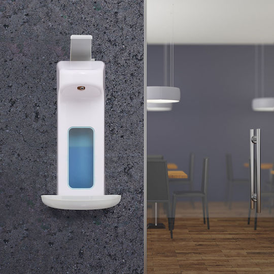 Relaxdays Montat pe perete Dispenser Plastic Alb 1000ml