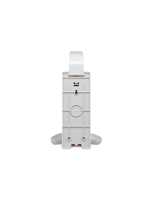 Relaxdays Επιτοίχιο Dispenser Πλαστικό Λευκό 500ml