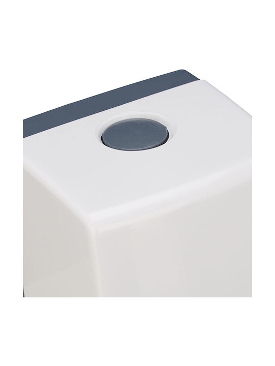 Relaxdays Montat pe perete Dispenser Bucătărie Plastic Gri 350ml