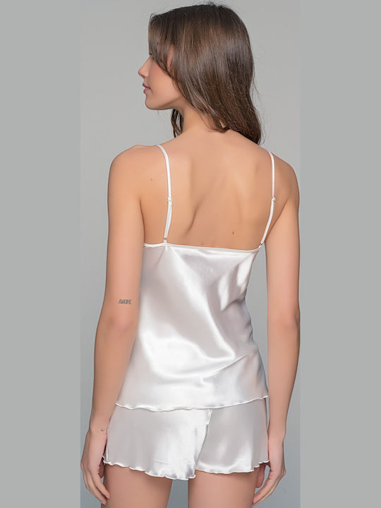 Milena by Paris Summer Bridal Babydoll Ivory 004199-Ivory