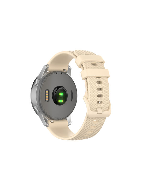 Techsuit Λουράκι Ανοξείδωτο Ατσάλι Μπεζ (Huawei Watch GT4/GT5 41mm / GT5 Pro 42mm)